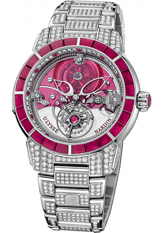 Review Ulysse Nardin 799-88BAG-8F Complications Exceptional Royal Ruby Tourbillon Replica watch